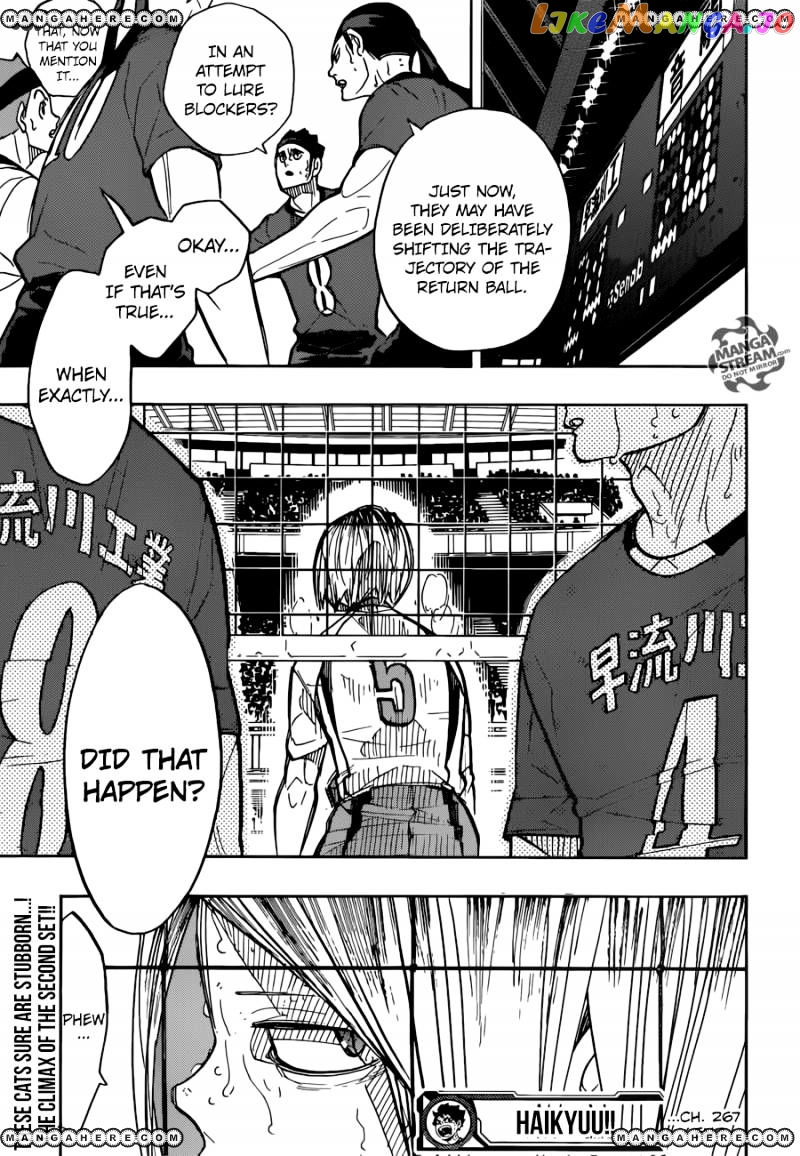 Haikyuu!!, Chapter 267 image 19
